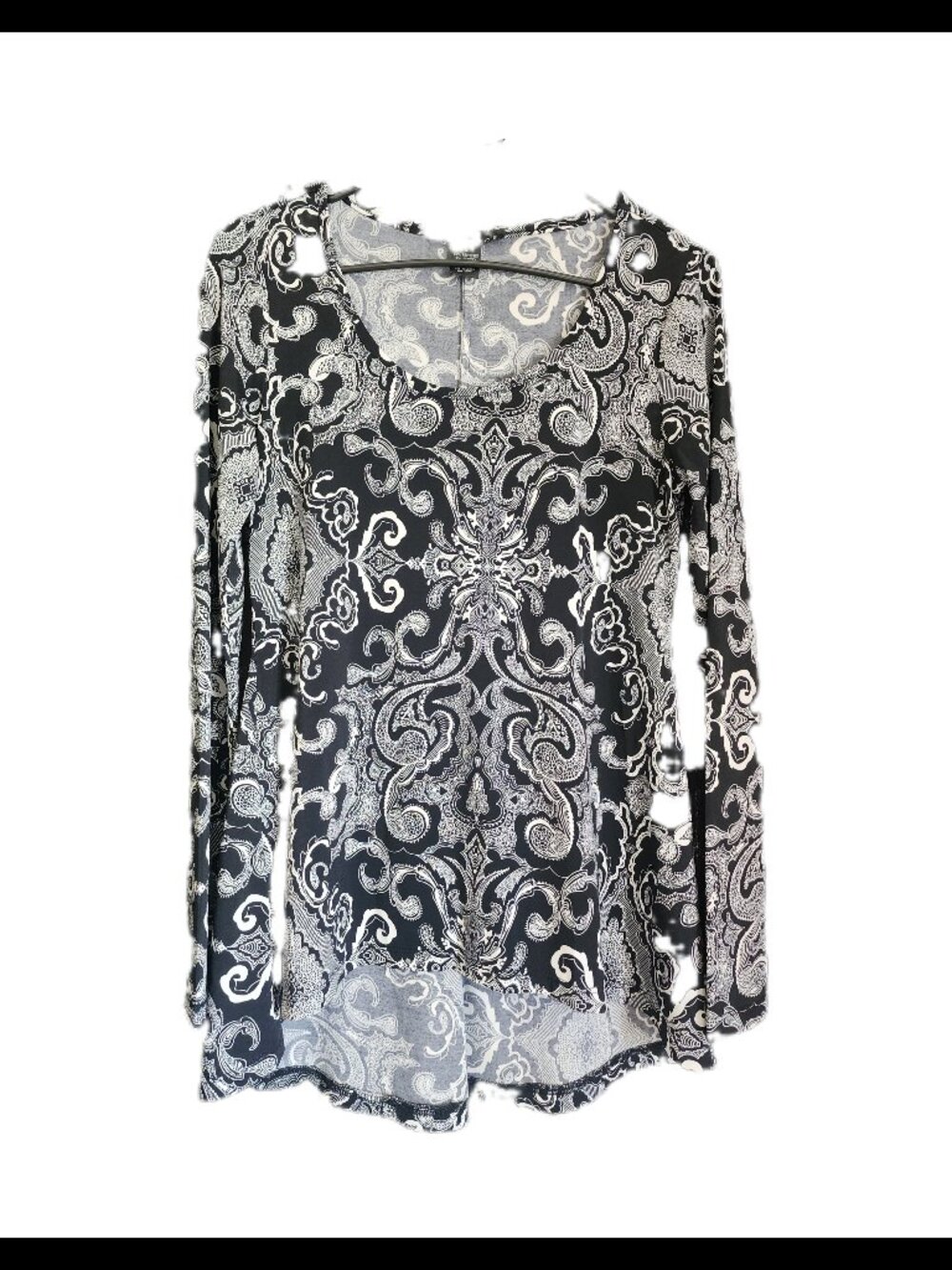 Women's Paisley Print Blouse